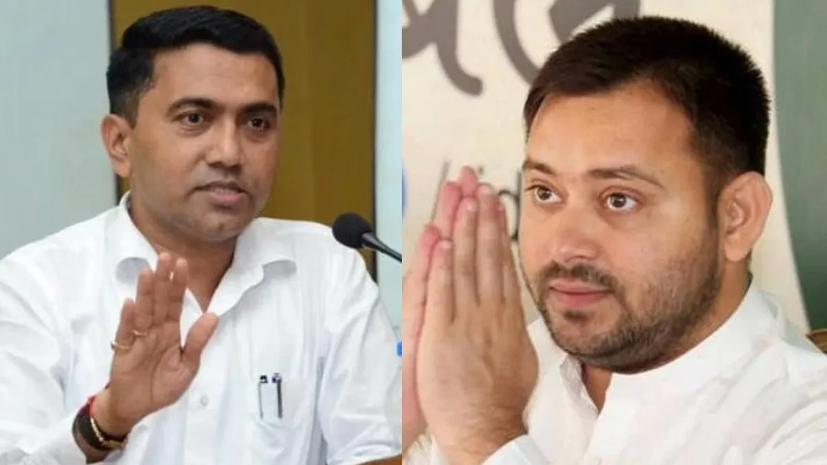 Pramod sawant vs tejaswi yadav jpg